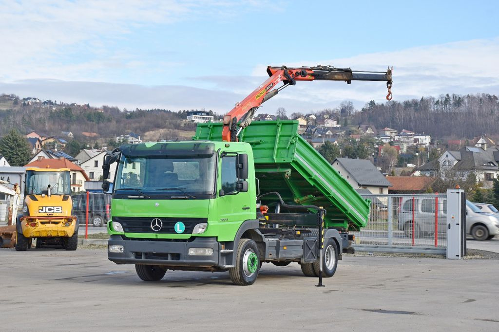 Mercedes-Benz ATEGO 1224 Kipper 4,00m* KRAN * TOPZUSTAND - Camion cu macara, Camion basculantă: Foto 2 Mercedes-Benz ATEGO 1224 Kipper 4,00m* KRAN * TOPZUSTAND - Camion cu macara, Camion basculantă: Foto 2