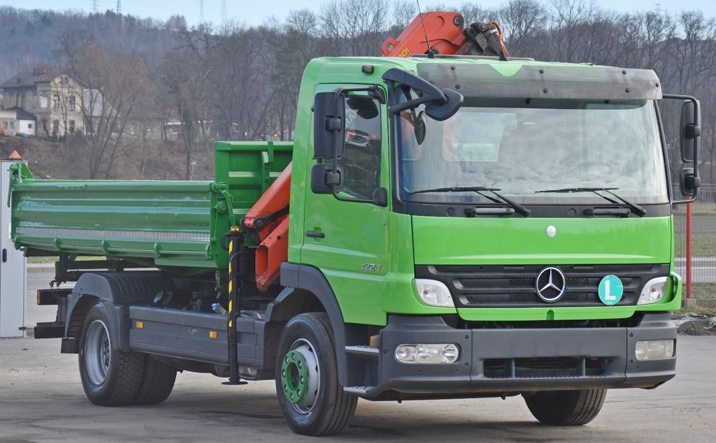 Mercedes-Benz ATEGO 1224 Kipper 4,00m* KRAN * TOPZUSTAND - Camion cu macara, Camion basculantă: Foto 4 Mercedes-Benz ATEGO 1224 Kipper 4,00m* KRAN * TOPZUSTAND - Camion cu macara, Camion basculantă: Foto 4