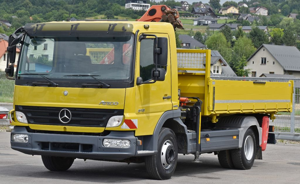 Mercedes-Benz ATEGO 818 * KIPPER 4,05m + PK 6501A * TOP Mercedes-Benz ATEGO 818 * KIPPER 4,05m + PK 6501A * TOP - Camion cu macara, Camion basculantă: Foto 4 Mercedes-Benz ATEGO 818 * KIPPER 4,05m + PK 6501A * TOP Mercedes-Benz ATEGO 818 * KIPPER 4,05m + PK 6501A * TOP - Camion cu macara, Camion basculantă: Foto 4
