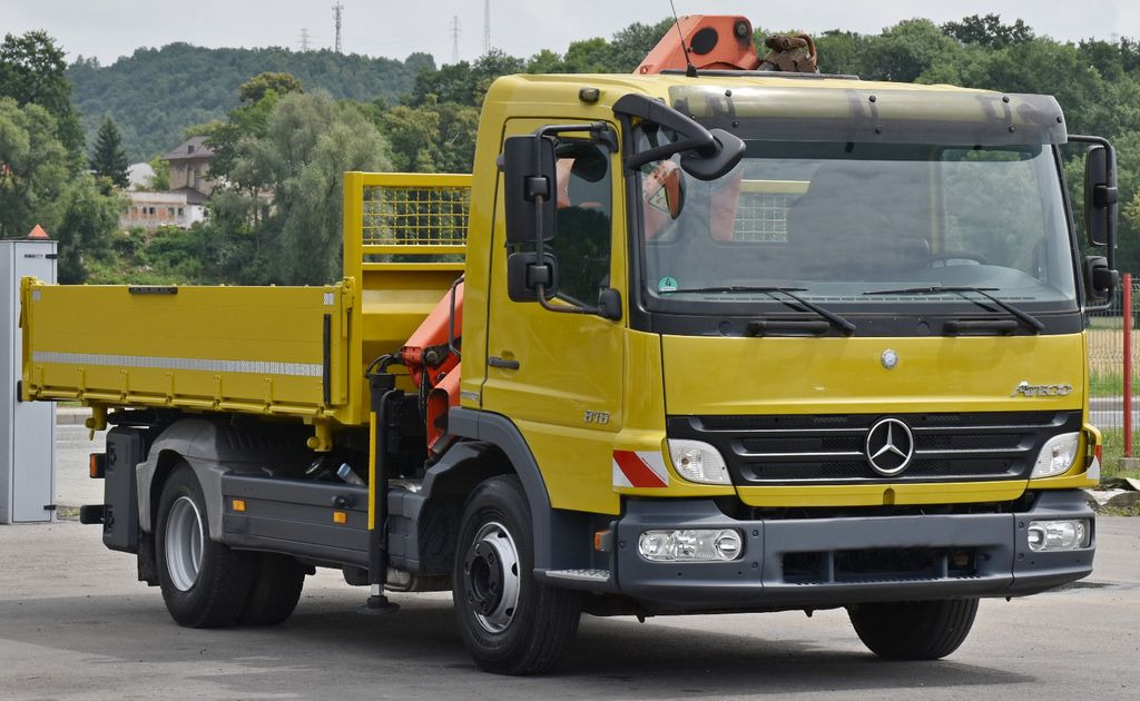 Mercedes-Benz ATEGO 818 * KIPPER 4,05m + PK 6501A * TOP Mercedes-Benz ATEGO 818 * KIPPER 4,05m + PK 6501A * TOP - Camion cu macara, Camion basculantă: Foto 3 Mercedes-Benz ATEGO 818 * KIPPER 4,05m + PK 6501A * TOP Mercedes-Benz ATEGO 818 * KIPPER 4,05m + PK 6501A * TOP - Camion cu macara, Camion basculantă: Foto 3