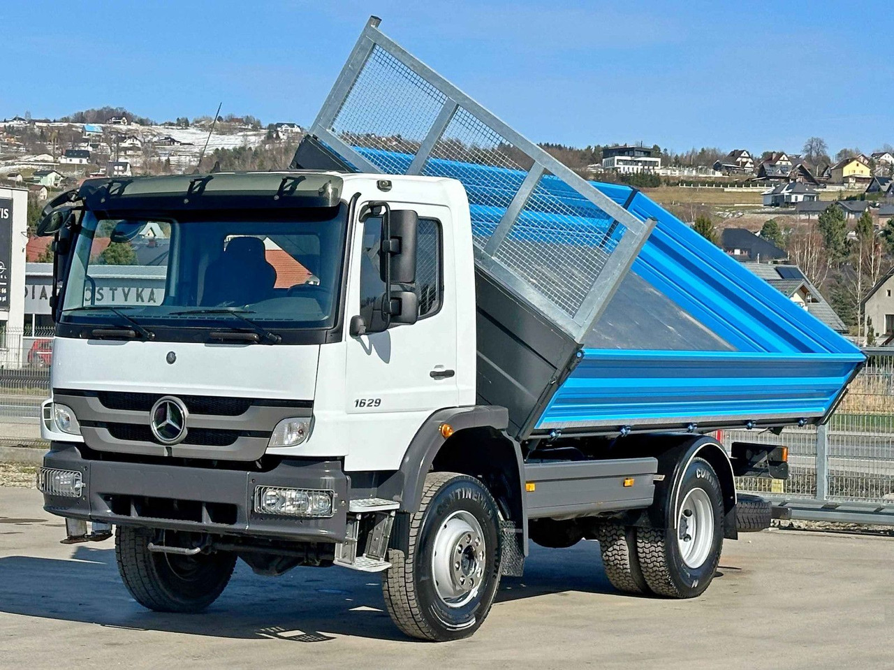Mercedes-Benz AXOR 1629 * KIPPER 4,80 m * 4x4 * TOPZUSTAND - Camion basculantă, Camion cu macara: Foto 3 Mercedes-Benz AXOR 1629 * KIPPER 4,80 m * 4x4 * TOPZUSTAND - Camion basculantă, Camion cu macara: Foto 3