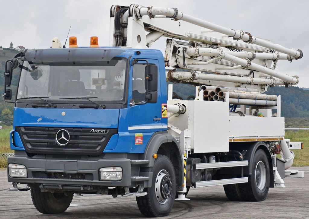 Mercedes-Benz AXOR 1833 * Betonpumpe 26 m + FUNK * TOP Mercedes-Benz AXOR 1833 * Betonpumpe 26 m + FUNK * TOP - Autopompă de beton: Foto 5 Mercedes-Benz AXOR 1833 * Betonpumpe 26 m + FUNK * TOP Mercedes-Benz AXOR 1833 * Betonpumpe 26 m + FUNK * TOP - Autopompă de beton: Foto 5