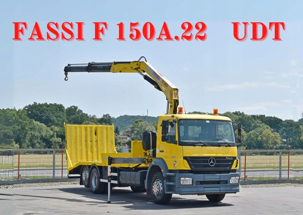 Mercedes-Benz AXOR 2533 ABSCHLEPPWAGEN 7,50 m + FASSI F150A.22 Mercedes-Benz AXOR 2533 ABSCHLEPPWAGEN 7,50 m + FASSI F150A.22 - Maşină de tractare: Foto 1 Mercedes-Benz AXOR 2533 ABSCHLEPPWAGEN 7,50 m + FASSI F150A.22 Mercedes-Benz AXOR 2533 ABSCHLEPPWAGEN 7,50 m + FASSI F150A.22 - Maşină de tractare: Foto 1