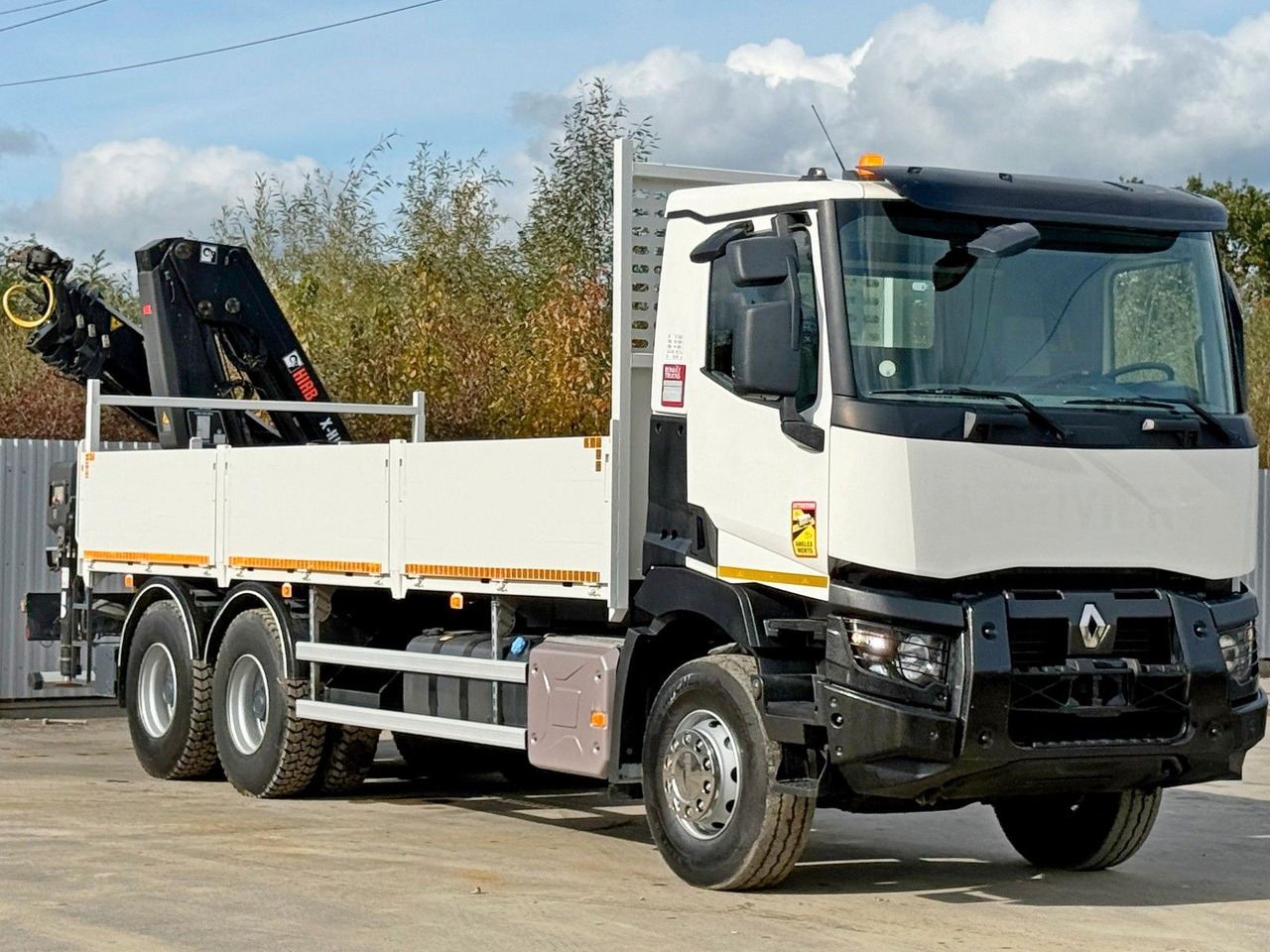 Renault C 380* HIAB X-HIDUO 188 B-3/FUNK*6x4 - Camion cu macara: Foto 4 Renault C 380* HIAB X-HIDUO 188 B-3/FUNK*6x4 - Camion cu macara: Foto 4