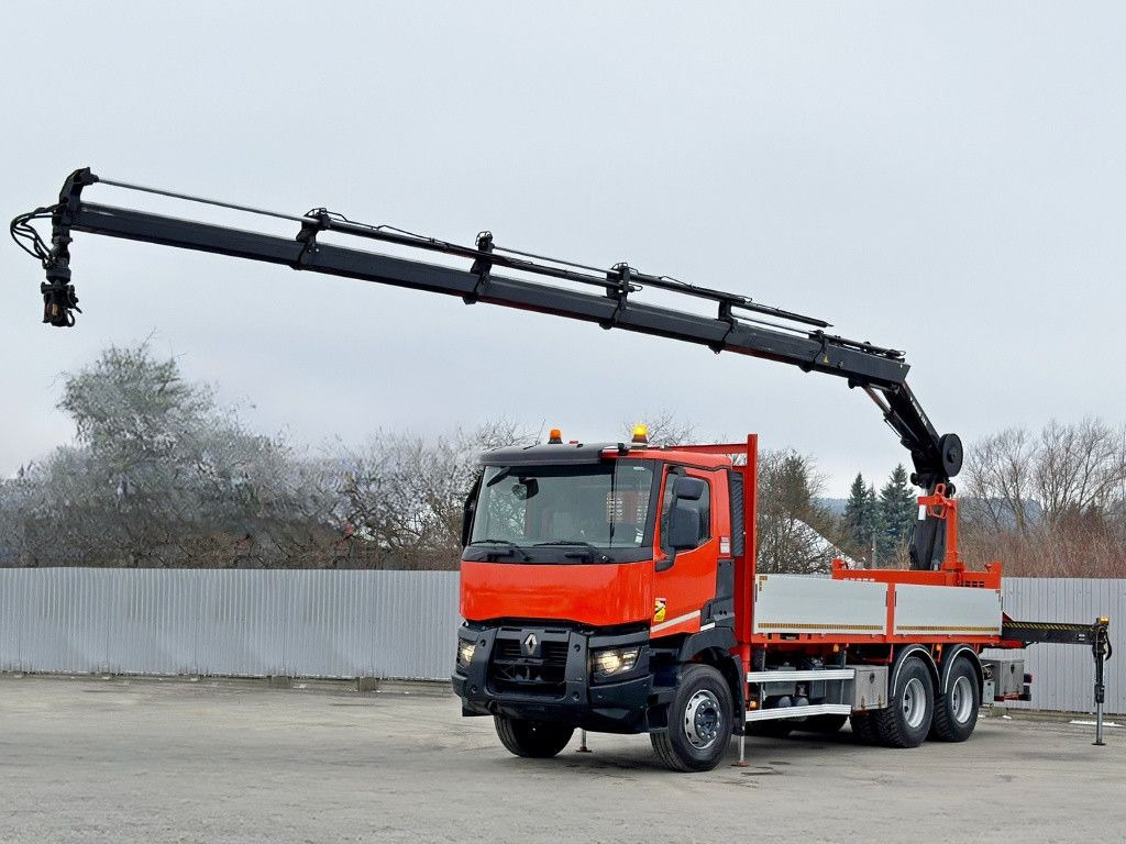 Renault C 430 *HIAB X - HIPRO 188 ES - 5 + FUNK* 6x4 - Camion cu macara: Foto 2 Renault C 430 *HIAB X - HIPRO 188 ES - 5 + FUNK* 6x4 - Camion cu macara: Foto 2