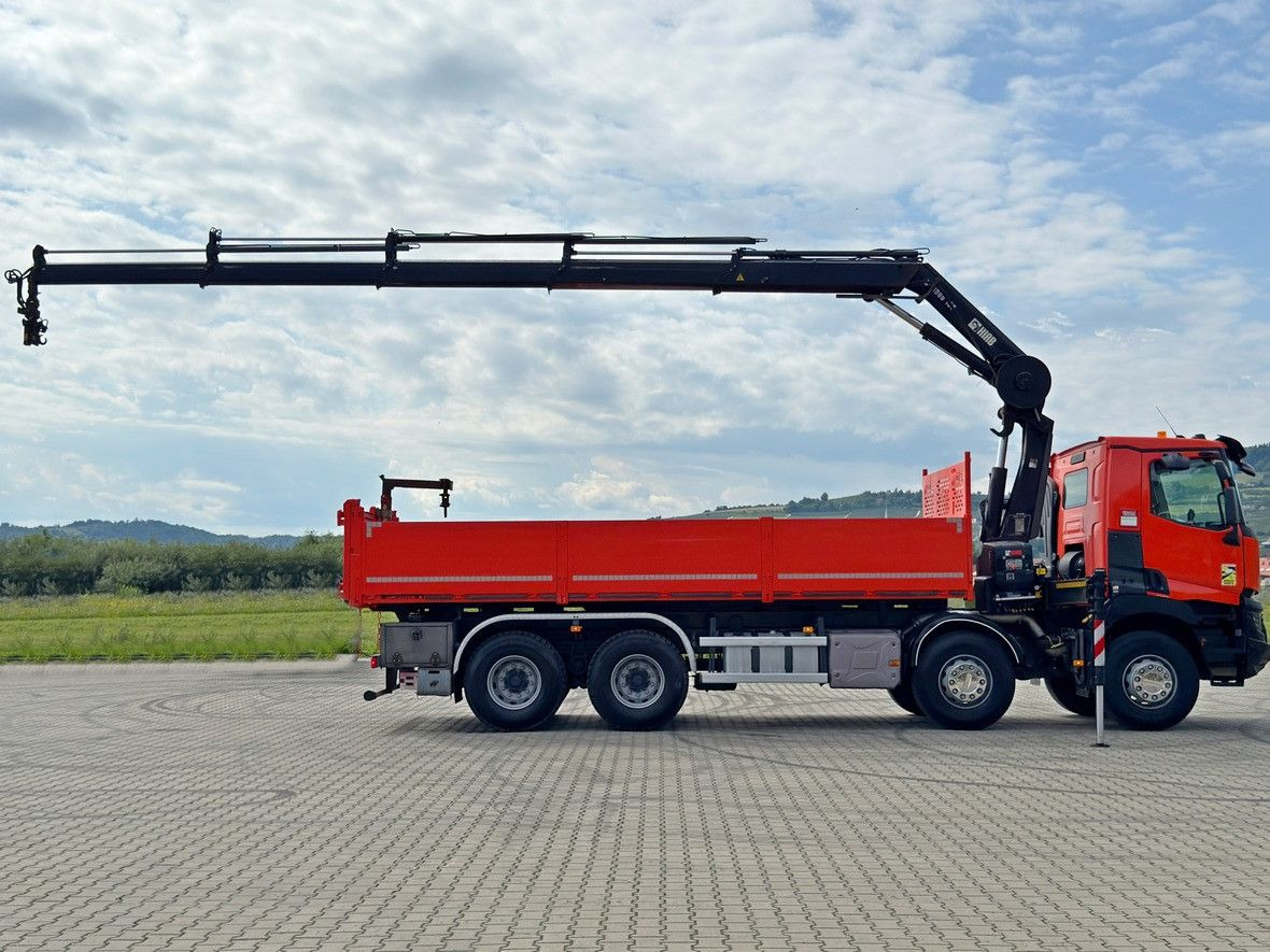 Renault C 430 *KIPPER 6,80m* HIAB X-HIDUO 188 ES-4 * 8x4 - Camion basculantă, Camion cu macara: Foto 5 Renault C 430 *KIPPER 6,80m* HIAB X-HIDUO 188 ES-4 * 8x4 - Camion basculantă, Camion cu macara: Foto 5