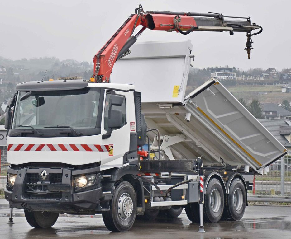Renault C380 *KIPPER 5,10 m* FASSI F175A.0.22+FUNK /6x4 - Camion basculantă, Camion cu macara: Foto 3 Renault C380 *KIPPER 5,10 m* FASSI F175A.0.22+FUNK /6x4 - Camion basculantă, Camion cu macara: Foto 3