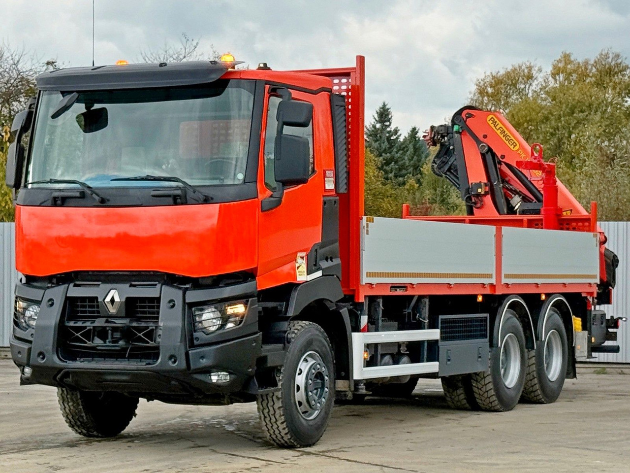 Renault C430 * PALFINGER PK 18002 - EHC + FUNK/ 6x4 - Camion cu macara: Foto 3 Renault C430 * PALFINGER PK 18002 - EHC + FUNK/ 6x4 - Camion cu macara: Foto 3