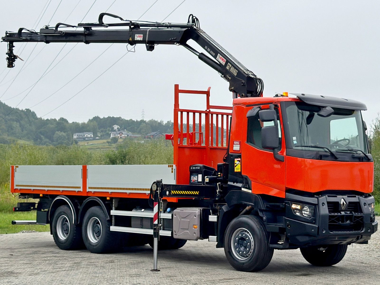 Renault K 380 * HIAB 166 BS-3 HIDUO + FUNK* 6x4 - Camion cu macara: Foto 2 Renault K 380 * HIAB 166 BS-3 HIDUO + FUNK* 6x4 - Camion cu macara: Foto 2