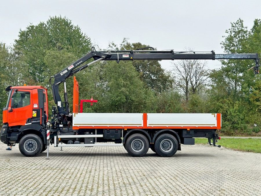 Renault K 380 * HIAB 166 BS-3 HIDUO + FUNK* 6x4 - Camion cu macara: Foto 5 Renault K 380 * HIAB 166 BS-3 HIDUO + FUNK* 6x4 - Camion cu macara: Foto 5