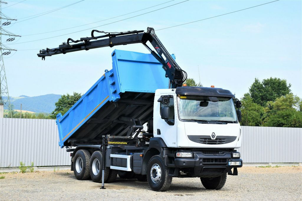 Renault KERAX 370 DXI* HIAB 122B-3 HIDUO/FUNK * 6x4 Renault KERAX 370 DXI* HIAB 122B-3 HIDUO/FUNK * 6x4 - Camion cu macara, Camion basculantă: Foto 1 Renault KERAX 370 DXI* HIAB 122B-3 HIDUO/FUNK * 6x4 Renault KERAX 370 DXI* HIAB 122B-3 HIDUO/FUNK * 6x4 - Camion cu macara, Camion basculantă: Foto 1