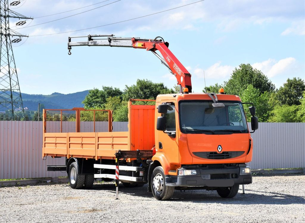 Renault MIDLUM 220 DXI *PRITSCHE 7,20m *FASSI F80A.23 - Camion cu macara: Foto 1 Renault MIDLUM 220 DXI *PRITSCHE 7,20m *FASSI F80A.23 - Camion cu macara: Foto 1