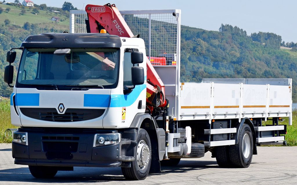 Renault Premium 310 DXI* FASSI F130AC.23+FUNK* TOP - Camion cu macara, Camion platformă: Foto 3 Renault Premium 310 DXI* FASSI F130AC.23+FUNK* TOP - Camion cu macara, Camion platformă: Foto 3