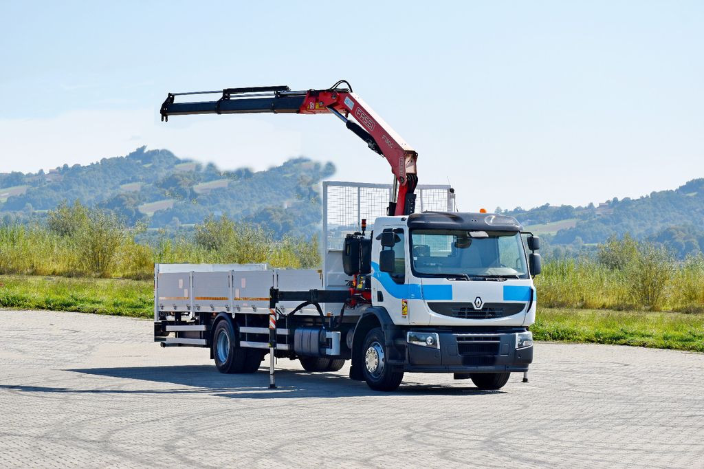 Renault Premium 310 DXI* FASSI F130AC.23+FUNK* TOP - Camion cu macara, Camion platformă: Foto 2 Renault Premium 310 DXI* FASSI F130AC.23+FUNK* TOP - Camion cu macara, Camion platformă: Foto 2