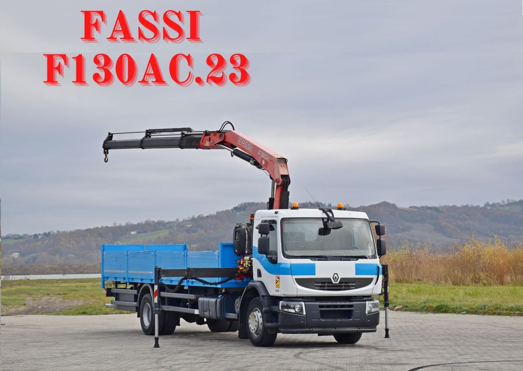 Renault Premium 320 DXI* FASSI F130AC.23 * FUNK * TOP Renault Premium 320 DXI* FASSI F130AC.23 * FUNK * TOP - Camion cu macara, Camion platformă: Foto 1 Renault Premium 320 DXI* FASSI F130AC.23 * FUNK * TOP Renault Premium 320 DXI* FASSI F130AC.23 * FUNK * TOP - Camion cu macara, Camion platformă: Foto 1