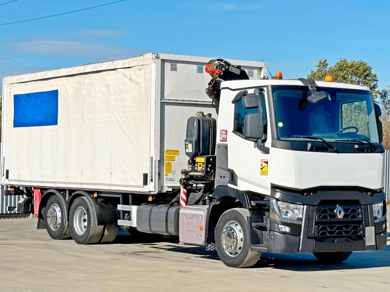 Renault T380 * FASSI F120B.2.22 / 6x2* TOP - Camion cu macara: Foto 4 Renault T380 * FASSI F120B.2.22 / 6x2* TOP - Camion cu macara: Foto 4