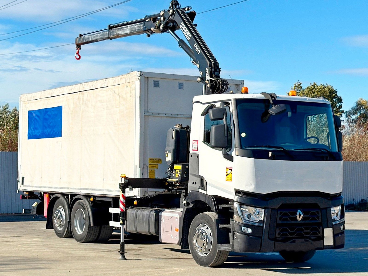 Renault T380 * FASSI F120B.2.22 / 6x2* TOP - Camion cu macara: Foto 2 Renault T380 * FASSI F120B.2.22 / 6x2* TOP - Camion cu macara: Foto 2