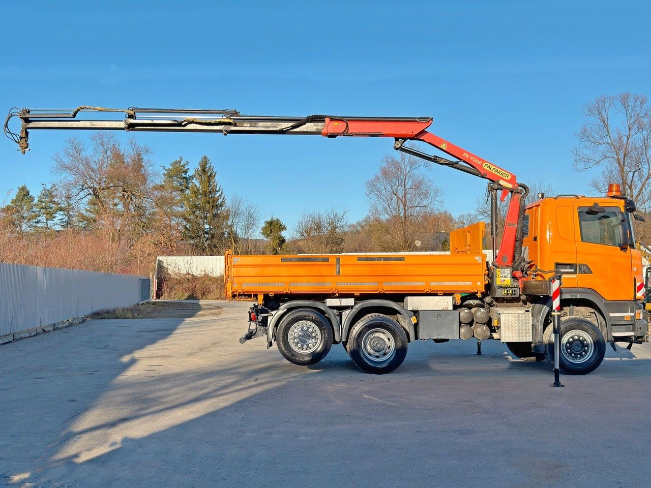 Scania G 360 * KIPPER 4,60m * PALFINGER PK 11002/ 6x6 - Camion cu macara: Foto 5 Scania G 360 * KIPPER 4,60m * PALFINGER PK 11002/ 6x6 - Camion cu macara: Foto 5