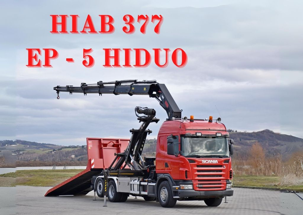 Scania G 400 * Abschleppwagen 6,40m* KRAN + FUNK * TOP - Camion cu macara, Camion cu cârlig: Foto 1 Scania G 400 * Abschleppwagen 6,40m* KRAN + FUNK * TOP - Camion cu macara, Camion cu cârlig: Foto 1