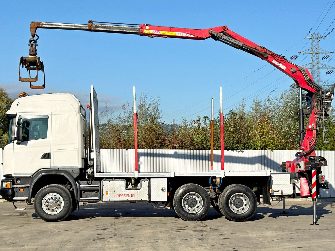 Scania G490* HOLZTRANSPORTER * PENZ 12Z8.70* 6x6 - Camion cu macara: Foto 5 Scania G490* HOLZTRANSPORTER * PENZ 12Z8.70* 6x6 - Camion cu macara: Foto 5