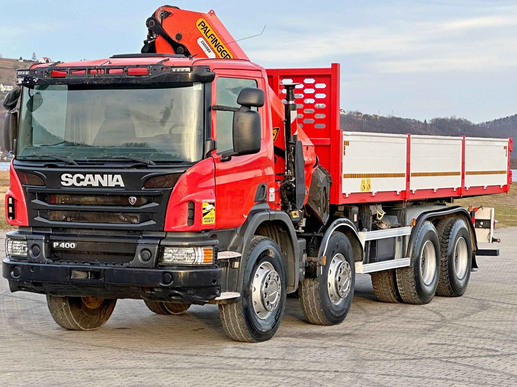 Scania P 400 Kipper 6,80 m * PK 33002-EH D + FUNK * 8x4 Scania P 400 Kipper 6,80 m * PK 33002-EH D + FUNK * 8x4 - Camion cu macara, Camion basculantă: Foto 3 Scania P 400 Kipper 6,80 m * PK 33002-EH D + FUNK * 8x4 Scania P 400 Kipper 6,80 m * PK 33002-EH D + FUNK * 8x4 - Camion cu macara, Camion basculantă: Foto 3