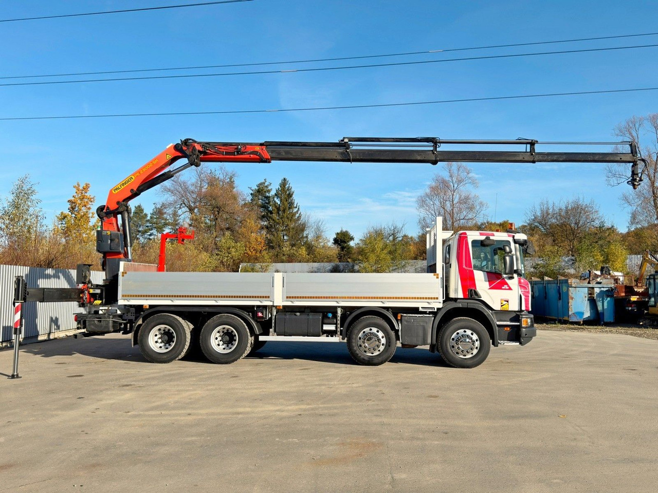 Scania P 450* PRITSCHE 6,90m * PK 23002- SH C FUNK *8x4 - Camion cu macara: Foto 5 Scania P 450* PRITSCHE 6,90m * PK 23002- SH C FUNK *8x4 - Camion cu macara: Foto 5