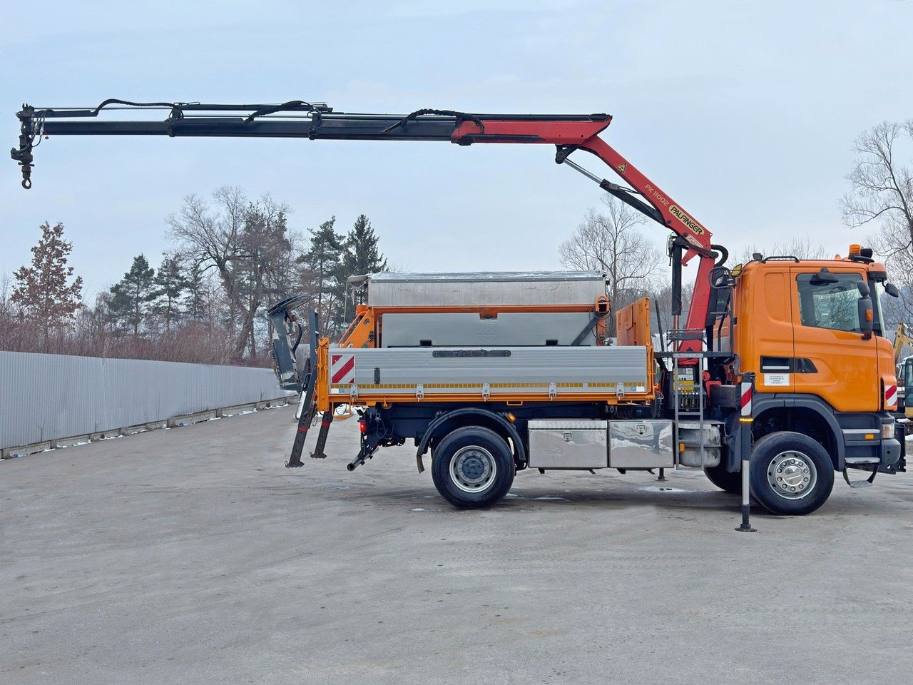 Scania R 420 * PK 11002/FUNK * sandblaste - Camion basculantă, Camion cu macara: Foto 5 Scania R 420 * PK 11002/FUNK * sandblaste - Camion basculantă, Camion cu macara: Foto 5