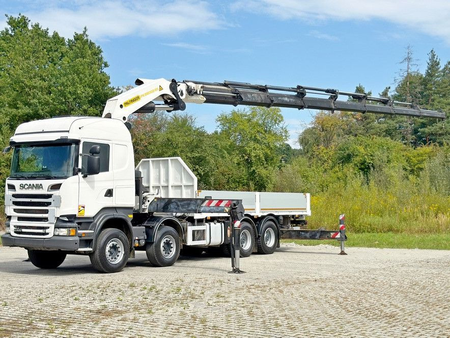 Scania R 500 * PK 88002 - EH G + FUNK * 8x4 *TOPZUSTAND - Camion cu macara: Foto 2 Scania R 500 * PK 88002 - EH G + FUNK * 8x4 *TOPZUSTAND - Camion cu macara: Foto 2