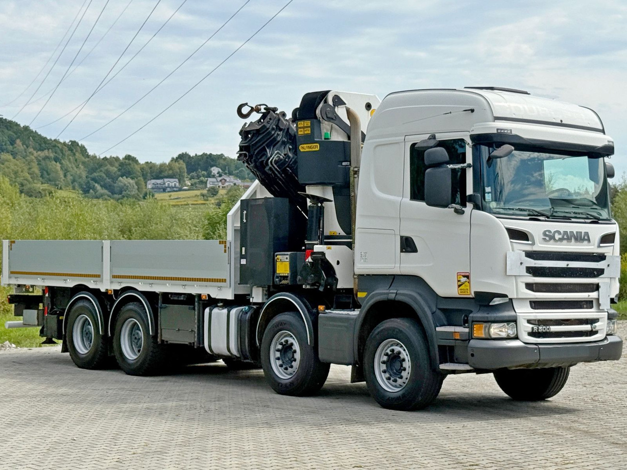 Scania R 500 * PK 88002 - EH G + FUNK * 8x4 *TOPZUSTAND - Camion cu macara: Foto 3 Scania R 500 * PK 88002 - EH G + FUNK * 8x4 *TOPZUSTAND - Camion cu macara: Foto 3