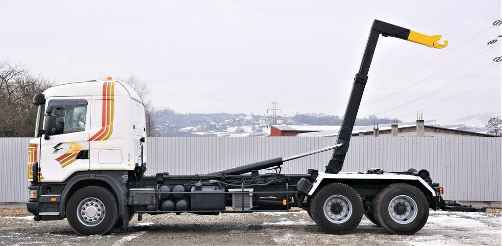 Scania R124 470 Abrollkipper *6x2* Top Zustand ! - Camion cu cârlig: Foto 5 Scania R124 470 Abrollkipper *6x2* Top Zustand ! - Camion cu cârlig: Foto 5