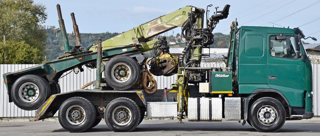 Volvo FH 500 * LOGLIFT F251 S80A + Anhänger /6x4 Volvo FH 500 * LOGLIFT F251 S80A + Anhänger /6x4 - Camion forestier, Camion cu macara: Foto 4 Volvo FH 500 * LOGLIFT F251 S80A + Anhänger /6x4 Volvo FH 500 * LOGLIFT F251 S80A + Anhänger /6x4 - Camion forestier, Camion cu macara: Foto 4