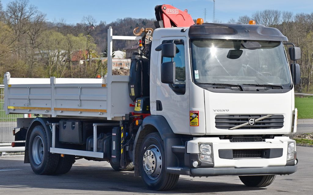 Volvo FL 290 KIPPER 4,90m * FASSI F95A.22 + FUNK * TOP Volvo FL 290 KIPPER 4,90m * FASSI F95A.22 + FUNK * TOP - Camion cu macara, Camion basculantă: Foto 3 Volvo FL 290 KIPPER 4,90m * FASSI F95A.22 + FUNK * TOP Volvo FL 290 KIPPER 4,90m * FASSI F95A.22 + FUNK * TOP - Camion cu macara, Camion basculantă: Foto 3