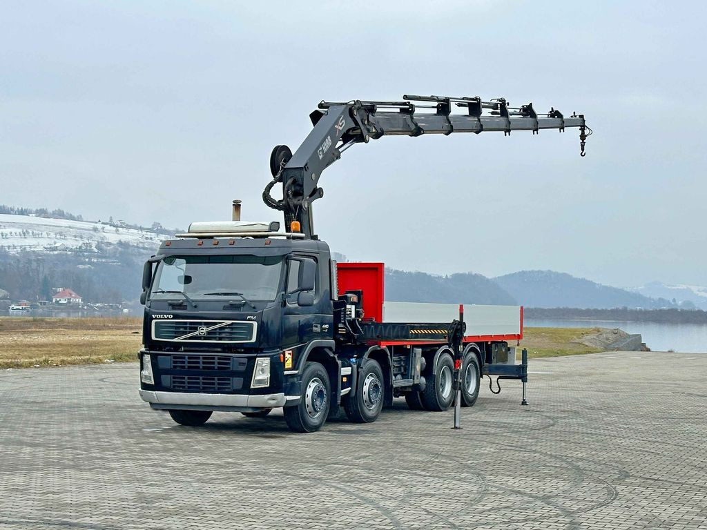 Volvo FM 440* HIAB 377 E-7 HIDUO + FUNK / 8x4 - Camion platformă, Camion cu macara: Foto 2 Volvo FM 440* HIAB 377 E-7 HIDUO + FUNK / 8x4 - Camion platformă, Camion cu macara: Foto 2