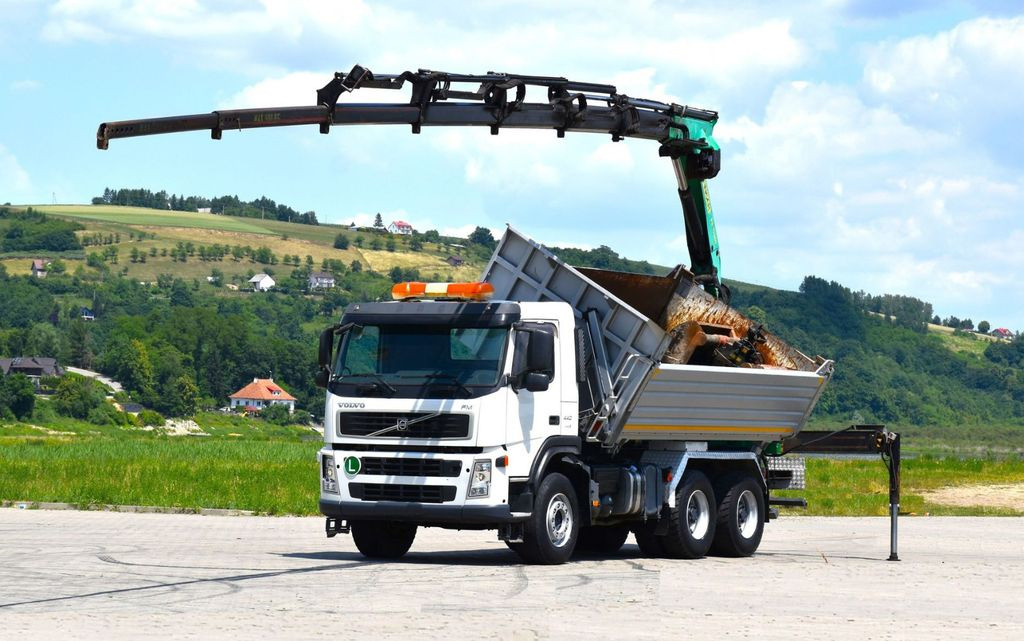 Volvo FM 440 Kipper 4,80m + PK 17000D/6x4 * TOPZUSTAND - Camion basculantă, Camion cu macara: Foto 2 Volvo FM 440 Kipper 4,80m + PK 17000D/6x4 * TOPZUSTAND - Camion basculantă, Camion cu macara: Foto 2