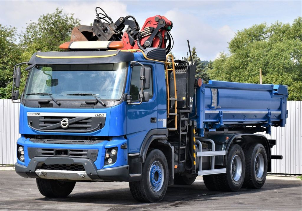 Volvo FMX 370 Kipper 4,90m *EPSILON Q150Z/FUNK*6x4 - Camion cu macara, Camion basculantă: Foto 5 Volvo FMX 370 Kipper 4,90m *EPSILON Q150Z/FUNK*6x4 - Camion cu macara, Camion basculantă: Foto 5
