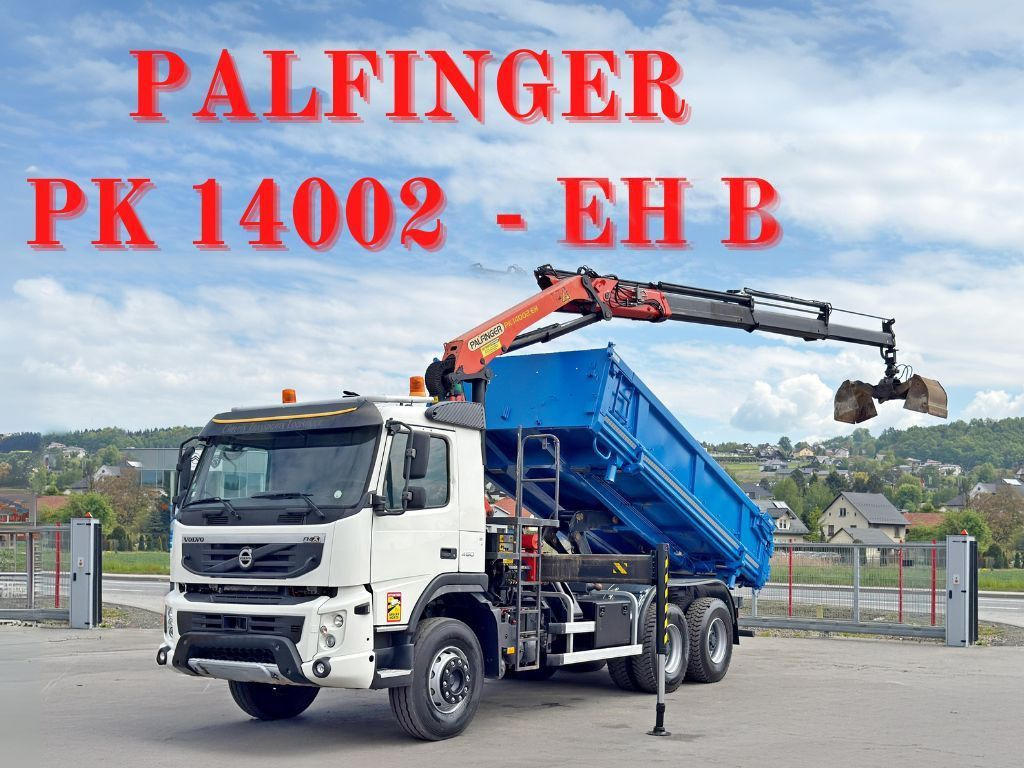 Volvo FMX 450 Kipper 5,15m * PK 14002-EH B * 6x4 * TOP - Camion cu macara: Foto 1 Volvo FMX 450 Kipper 5,15m * PK 14002-EH B * 6x4 * TOP - Camion cu macara: Foto 1