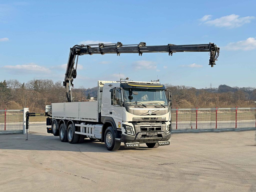 Volvo FMX 460 HIAB X - HIPRO 302 EP - 5 + FUNK/ 8x4 - Camion cu macara, Camion platformă: Foto 2 Volvo FMX 460 HIAB X - HIPRO 302 EP - 5 + FUNK/ 8x4 - Camion cu macara, Camion platformă: Foto 2