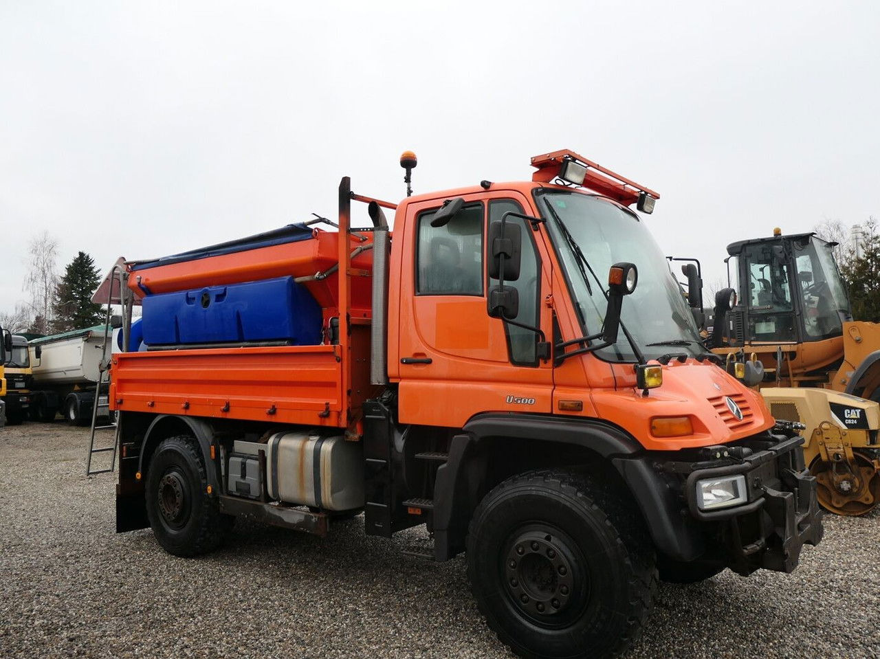 Utilaj deszăpezire Mercedes-Benz Unimog U500: Foto 17