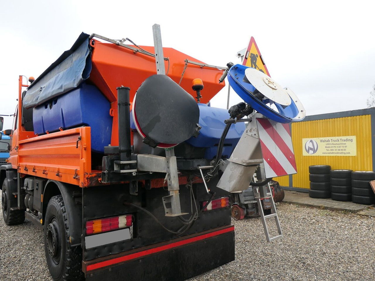 Utilaj deszăpezire Mercedes-Benz Unimog U500: Foto 13