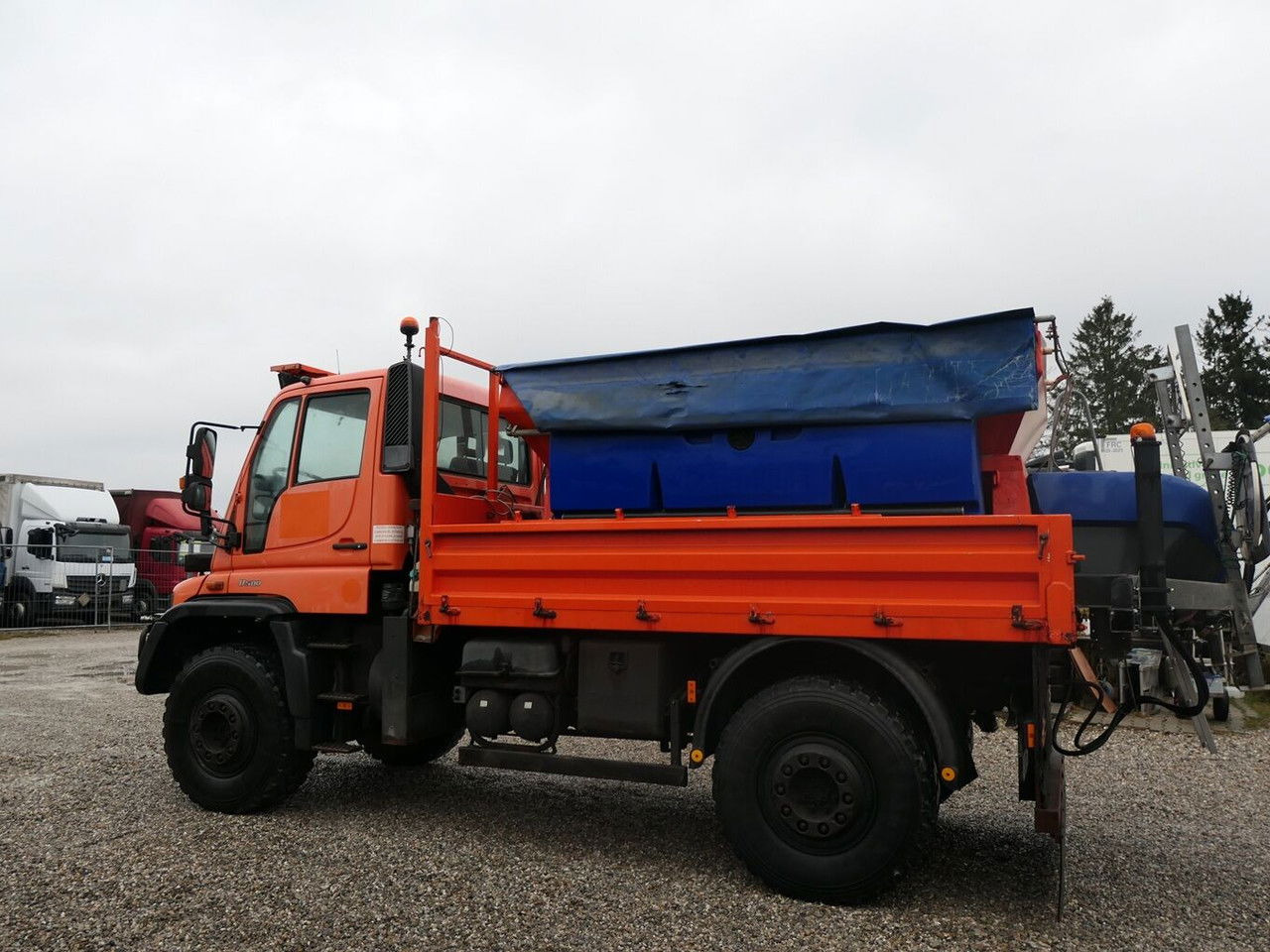 Utilaj deszăpezire Mercedes-Benz Unimog U500: Foto 12