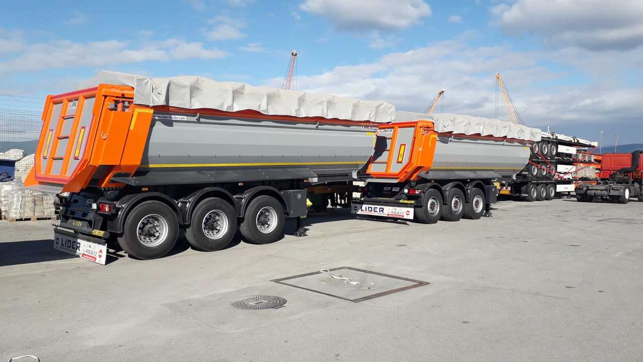 Semiremorcă basculantă pentru transport de lemne nou LIDER 2024 MODELS YEAR NEW (MANUFACTURER COMPANY LIDER TRAILER & TANKER: Foto 11
