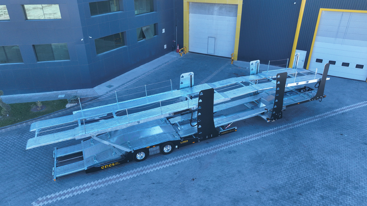 Semiremorcă transport auto pentru transport de lemne nou LIDER 2025 MODELS YEAR NEW (MANUFACTURER COMPANY LIDER TRAILER & TANKER: Foto 14