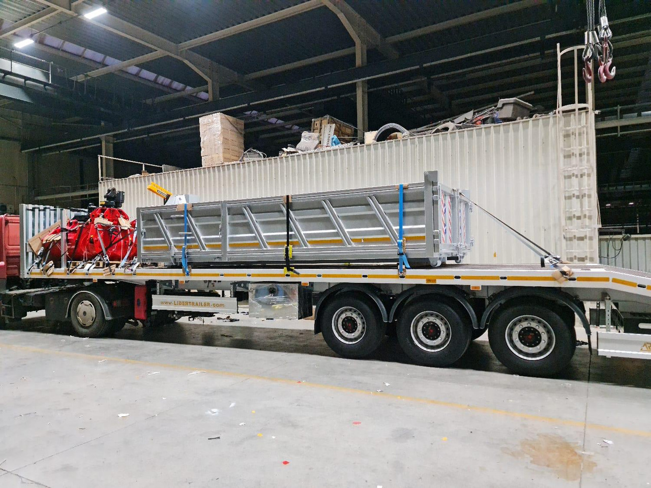 Semiremorcă transport containere/ Swap body nou LIDER LIDER NEW 2025 Year DUMPER SEMI TRAILER  READY IN STOCKS: Foto 5