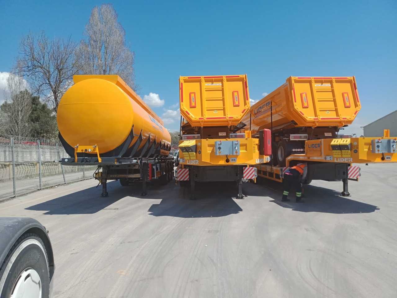 Semiremorcă transport agabaritic nou LIDER TRAILER  -ENES GROUP NEW remorque surbaissée 2024 YEAR (MANUFACTURER COMPANY): Foto 7