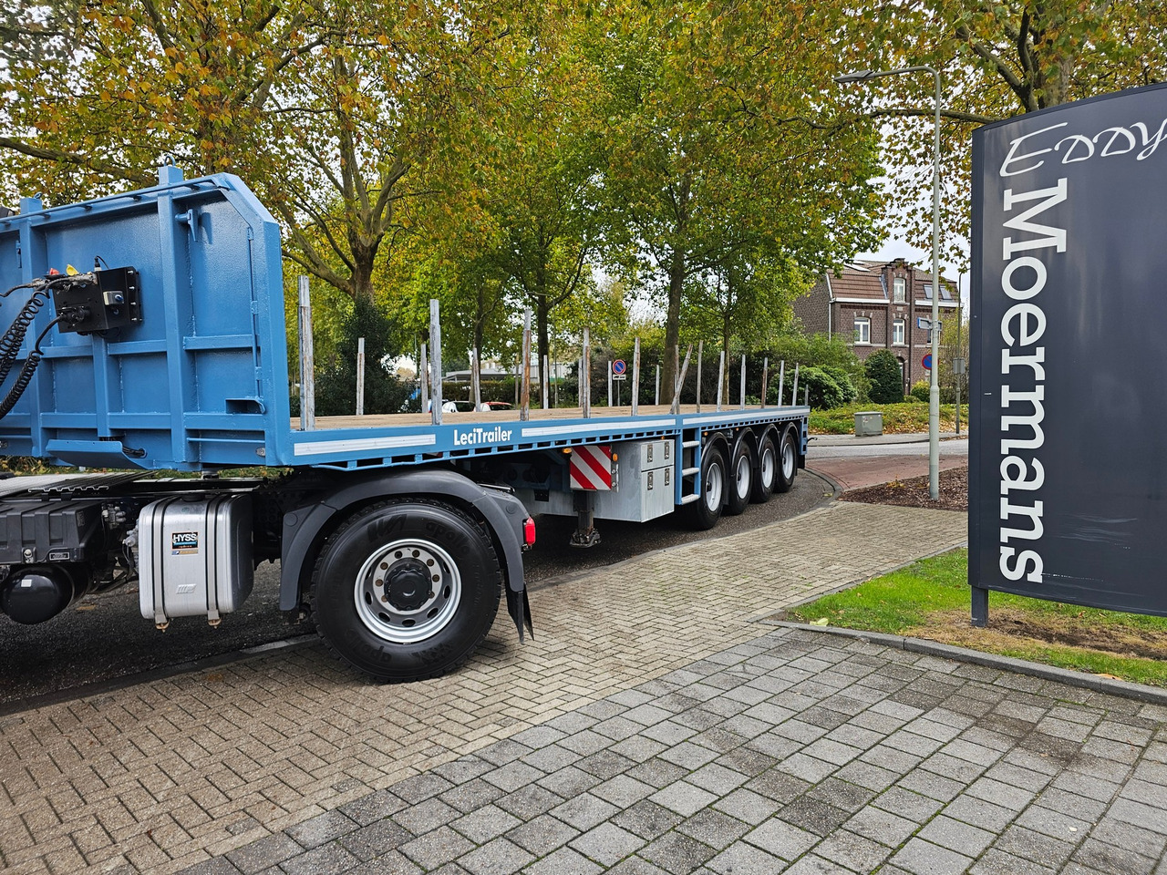 Leci Trailer P4 Long Material / Ballast Trailer - Semiremorcă transport busteni: Foto 1 Leci Trailer P4 Long Material / Ballast Trailer - Semiremorcă transport busteni: Foto 1