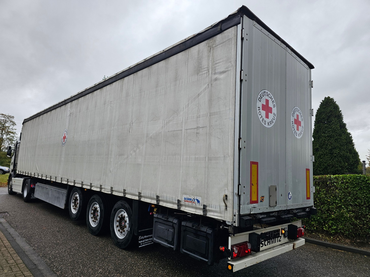 Schmitz S01 With New Tyres - Semiremorcă prelată: Foto 5 Schmitz S01 With New Tyres - Semiremorcă prelată: Foto 5