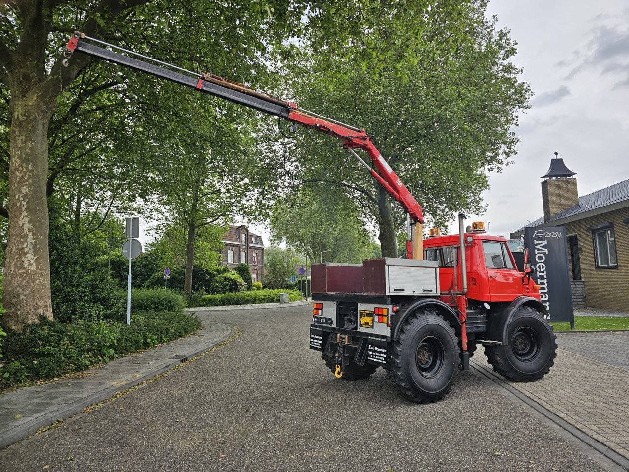 Unimog 406/U9000 4x4 - Camion cu macara: Foto 4 Unimog 406/U9000 4x4 - Camion cu macara: Foto 4