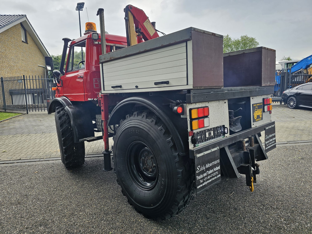 Unimog 406/U9000 4x4 - Camion cu macara: Foto 5 Unimog 406/U9000 4x4 - Camion cu macara: Foto 5