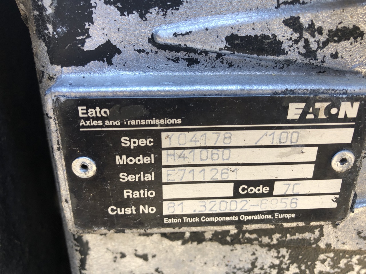 MAN EATON FSO5206B AND Y04178 - Cutie de viteze: Foto 5 MAN EATON FSO5206B AND Y04178 - Cutie de viteze: Foto 5