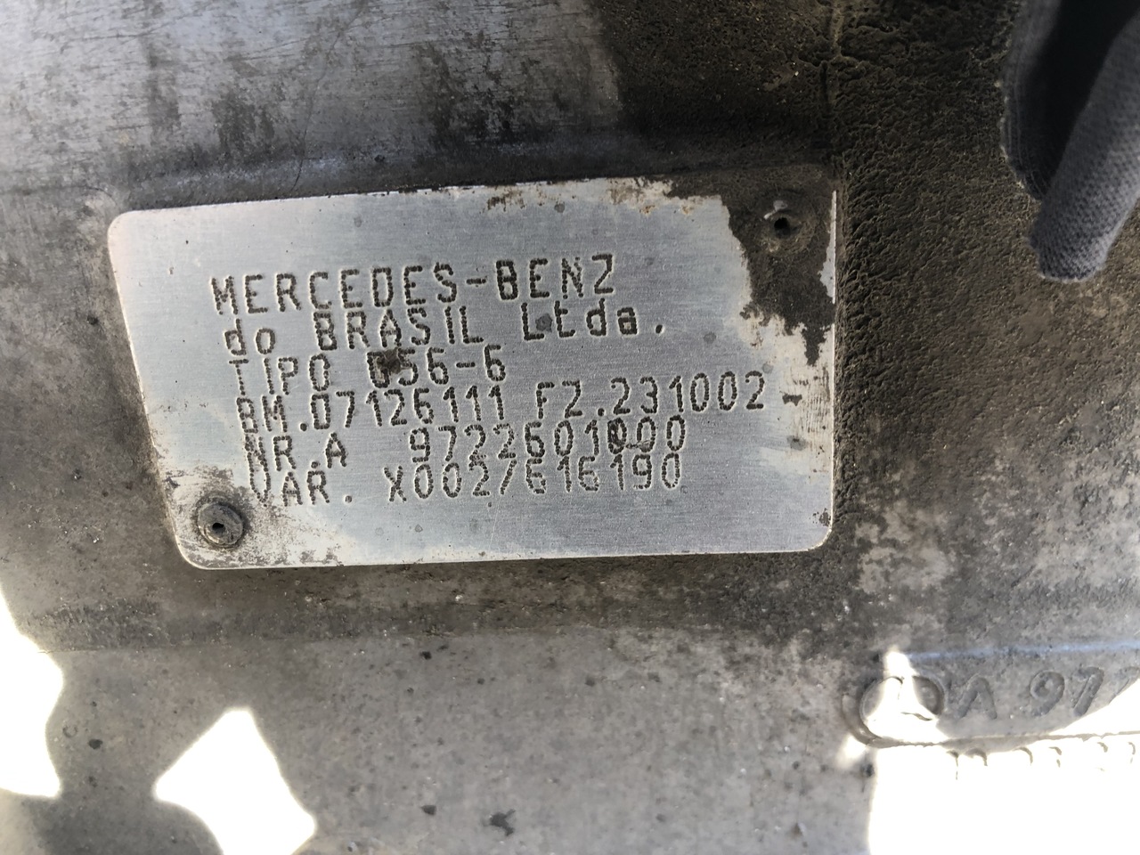 MERCEDES ATEGO G60-6 AND G56-6 - Cutie de viteze pentru Camion: Foto 2 MERCEDES ATEGO G60-6 AND G56-6 - Cutie de viteze pentru Camion: Foto 2